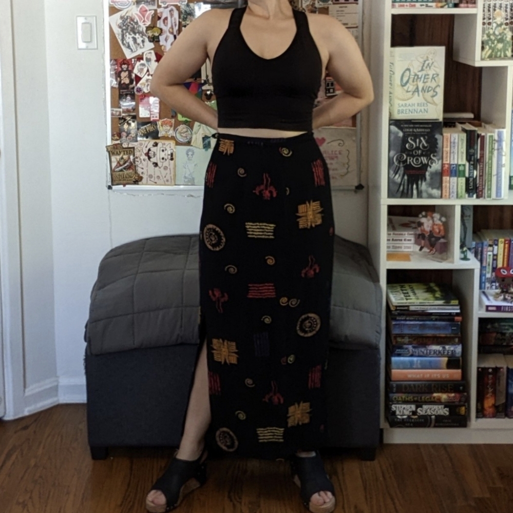 Vintage 90s Maxi Skirt